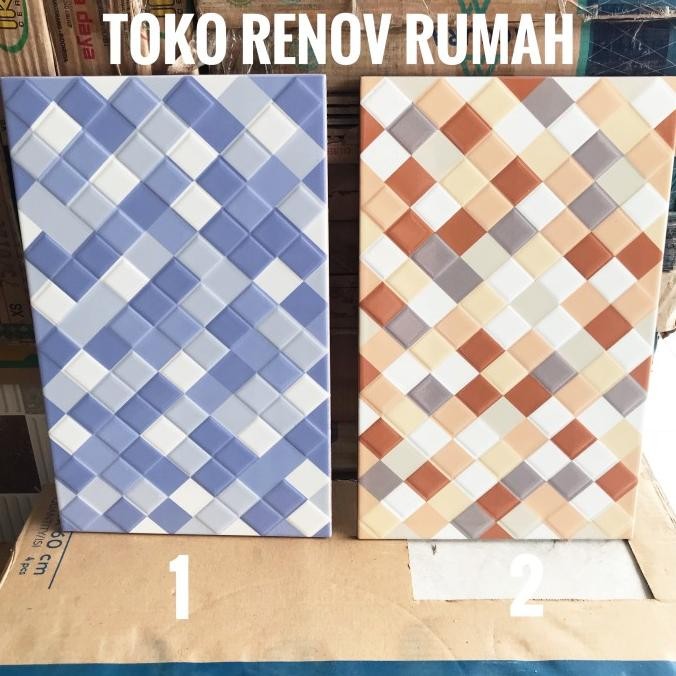 Keramik dinding 25x40 (glossy)/ keramik dinding dapur/ keramik mozaik