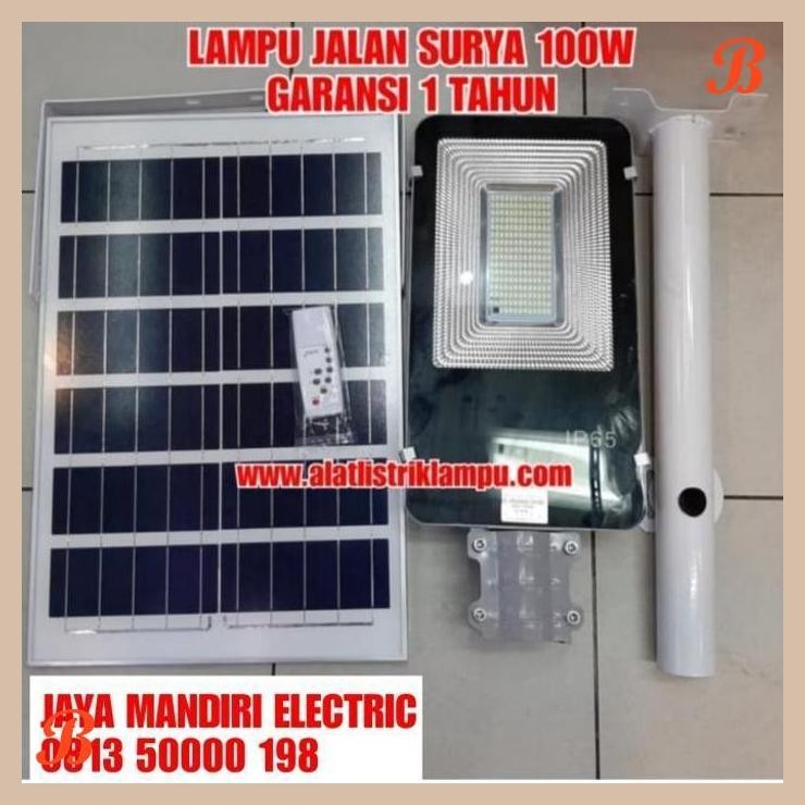 [JME] LAMPU JALAN LED TENAGA SURYA 50W PJU SOLAR PANEL 50 WATT 50WATT AD