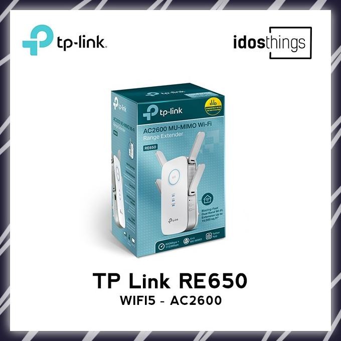 TERBARU - TP Link RE650 - AC2600 WiFi Range Extender