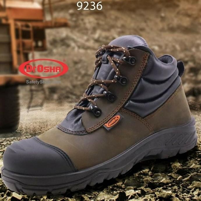 Miliki Sepatu Safety Shoes Dr Osha 3236 Elite Ankle Boots S1 Composite (New)