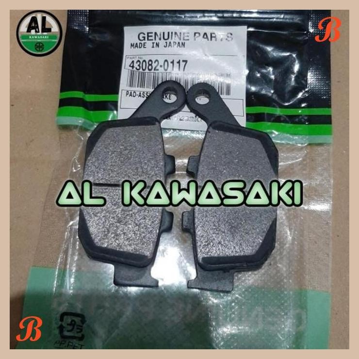 [ALK] KAMPAS REM BELAKANG DISC PAD BELAKANG Z 800 Z800 Z8 ORIGINAL