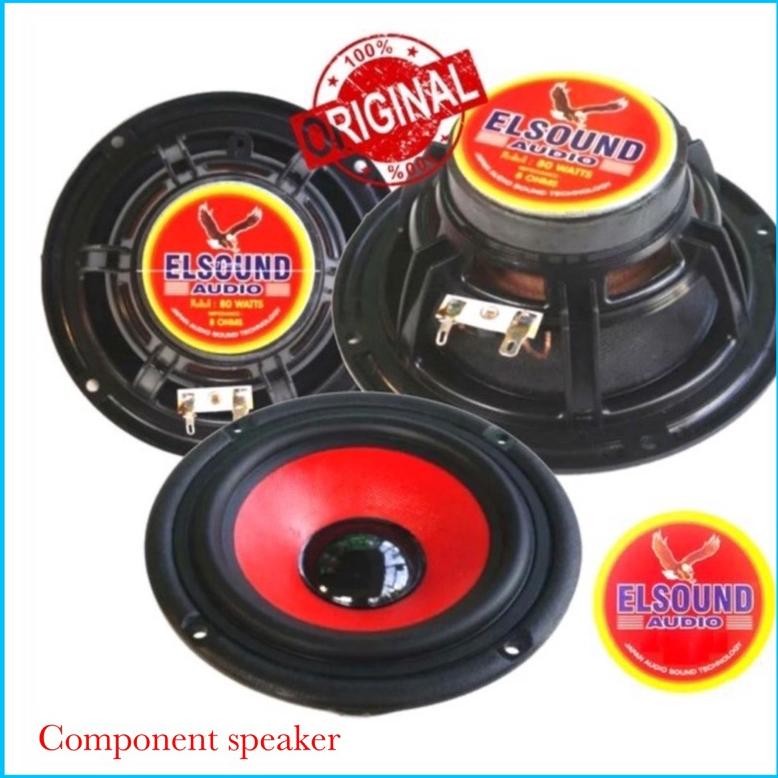 Speaker woofer component Elsound 5 inch original
