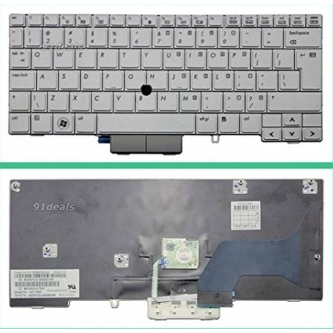 Keyboard Hp Elitebook 2760 2760P 2740 2740P Silver New Stok