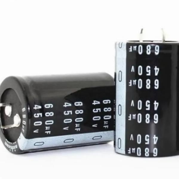 Capasitor Elko 680Uf 450V/400V - Kapasitor Elko 450V 680Uf New Stok