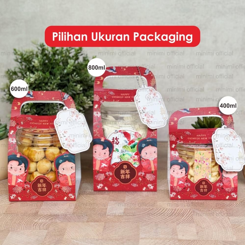 

Kotak Toples Tabung Box Kue Kering Imlek 400ml 600ml 800ml | Packaging Hampers Sincia Readystock