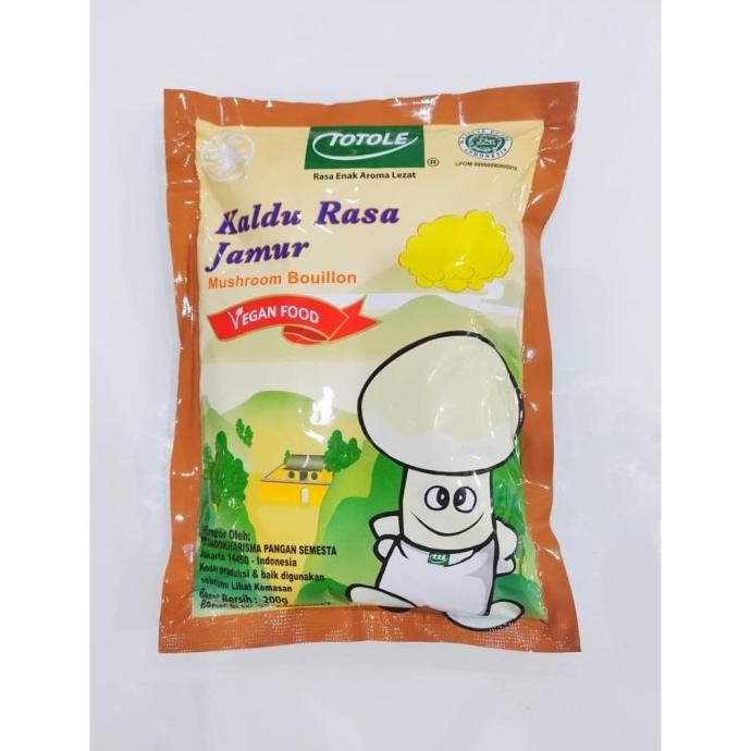 

totole bumbu kaldu rasa jamur vegetarian 200 gram nUg