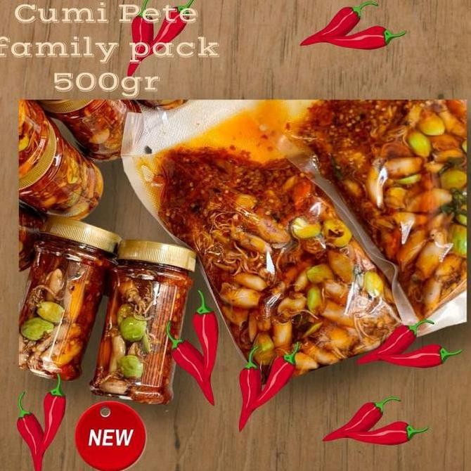 

Sambal Cumi Pete Extra Pedas 200gram nUg