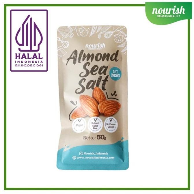 

Almond Sea Salt - Almond Asin dengan Sea Salt 30gr nUg