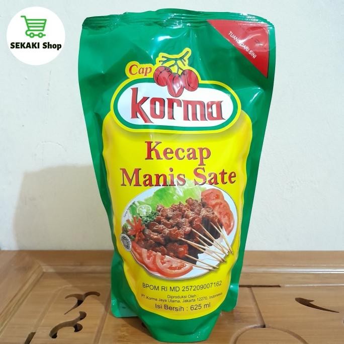 

Kecap KORMA 625ml - Kecap Manis Sate Korma 625 ml nUg