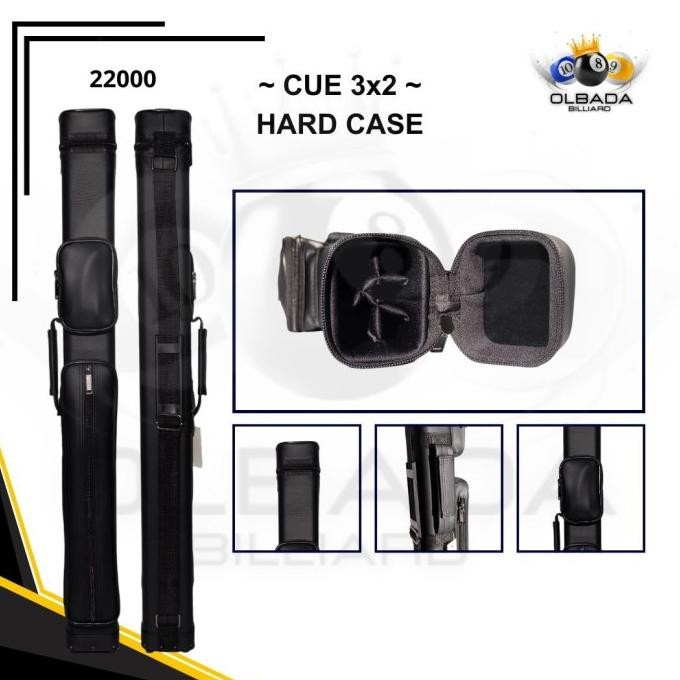 Dearglow- Tas Billiard 2X3 Premium Leather / Tas Olahraga Bola Billiard / Tas Billiard Kulit Sinteti