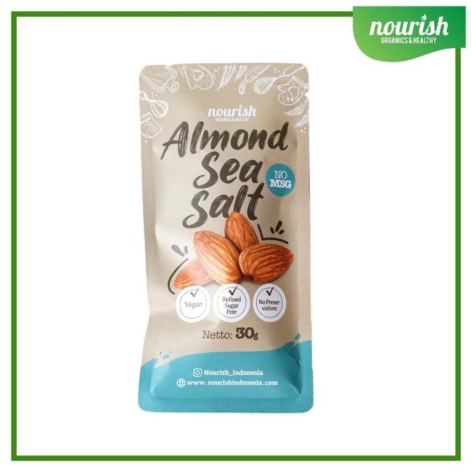

Almond Sea Salt - Almond Asin dengan Sea Salt 30gr nUg