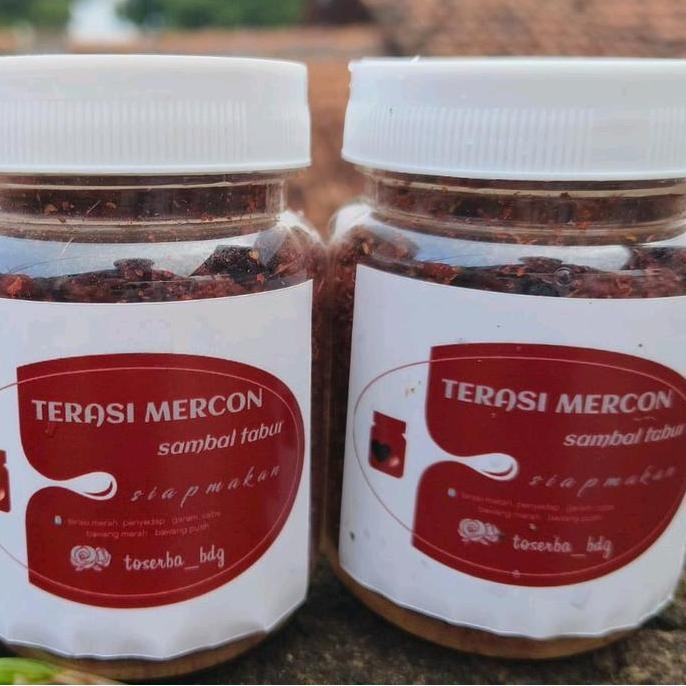 

terasi mercon terasi pedas kemasan Botol nUg