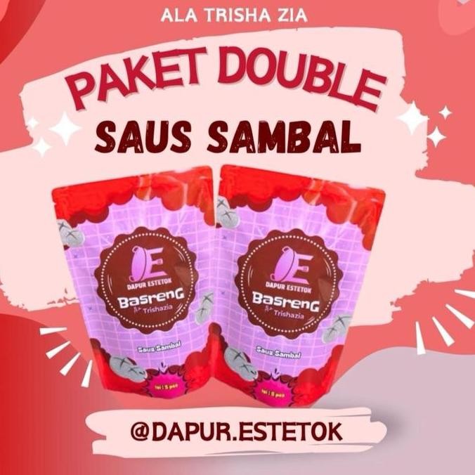 

(PAKET DOUBLE) ALA TRISHA ZIA 2 SAUS SAMBAL nUg