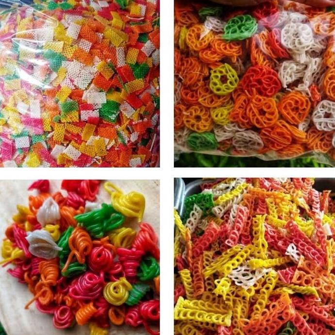

Kerupuk seblak Warna Warni Oren kiloan nUg