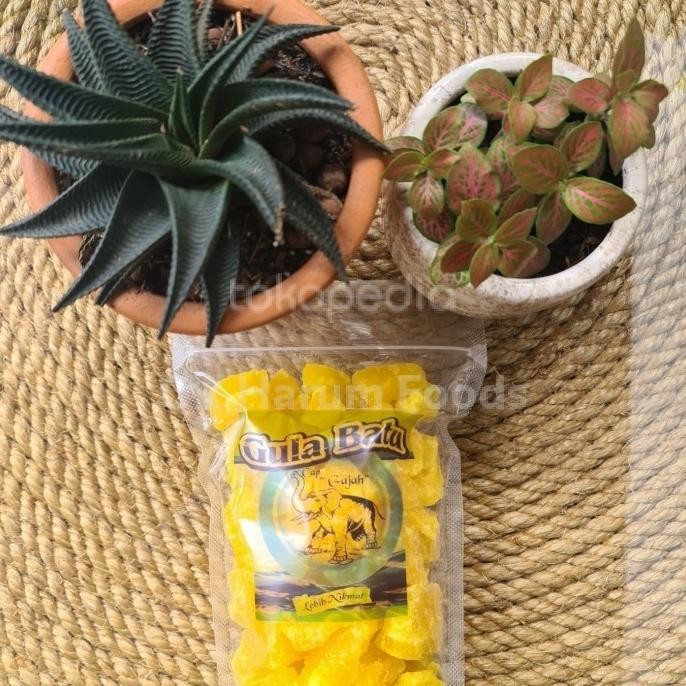 

Gula Batu Kuning Potongan Kecil Cap Gajah Kemasan Bersih 750gr nUg