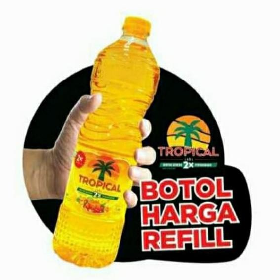 

Tropical Minyak Goreng 1 Ltr Botol PROMO nUg