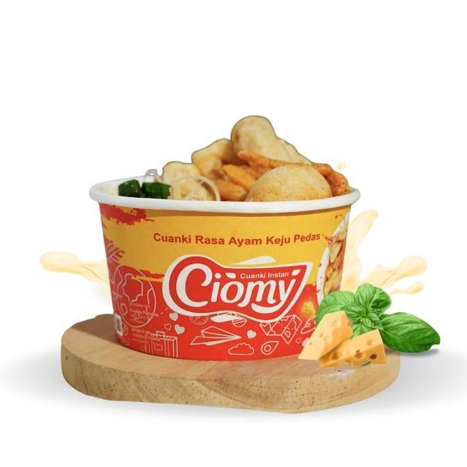 

CIOMY - Cuanki Cup Ayam Pedas Kuah Keju 75gr Halal Praktis / Cuanki Cheese Cup Reguler nUg