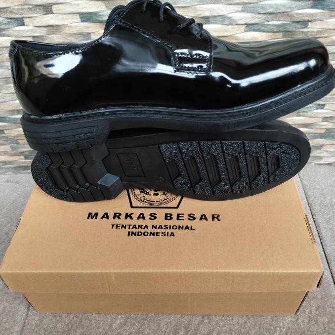 SEPATU PDH JATAH TNI TERBARU/SEPATU PDH TNI POLRI Pantofel Pria