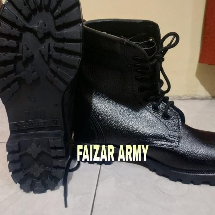 SEPATU PDL KULIT JERUK ASLI JATAH ORI TNI.SEPATU PDL JATAH TNI