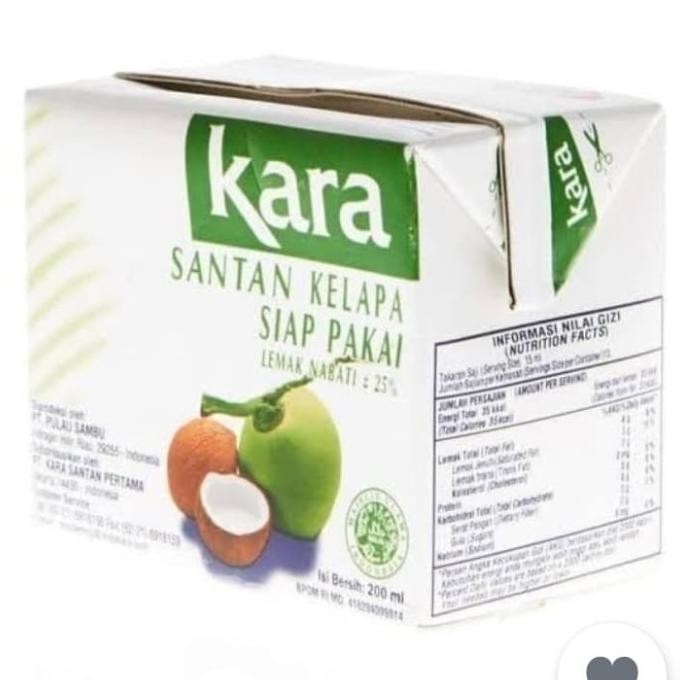 

kara santan kotak 200ml nUg