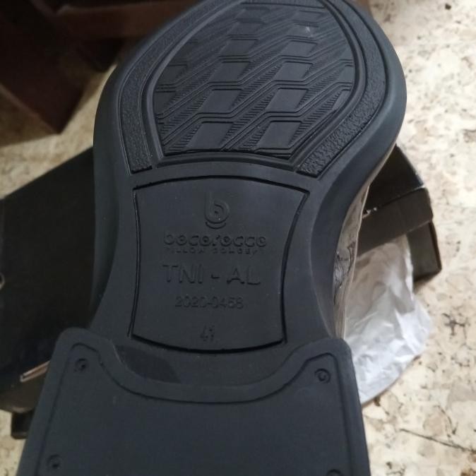 Sepatu PDH TNI AL Asli Jatah boccor*co/Sepatu PDH TNI Asli Jatah