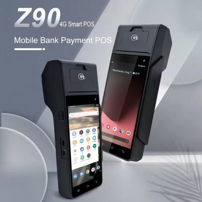 Mobile EDC Android SPBU DIGITALISASI ZCS Z90 BARU