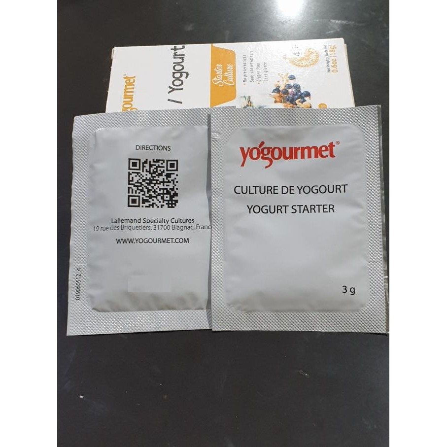

[[ RASTASTR / BIBIT YOGURT KEMASAN 5GR + 5GR MERK YOGOURMET BEST SELLER