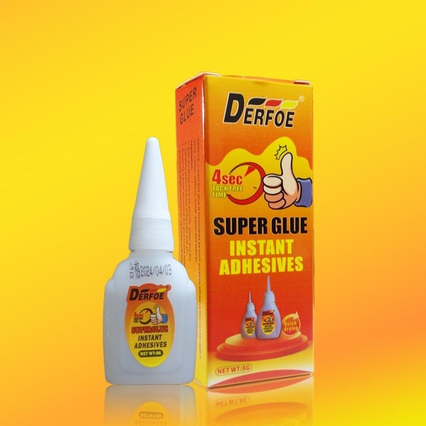 

TR21 XD27 Lem Tetes Asli DERFOE 15 Gram / Lem Tetes Korea G original Barcode / Lem Tetes Asli Daya Rekat Super Kuat Murah Hemat