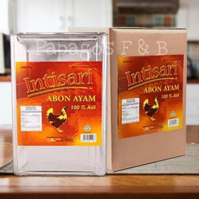 

Grosir Abon Daging Ayam Asli Nikmat Merk Intisari Repack 250 Gr / Gram