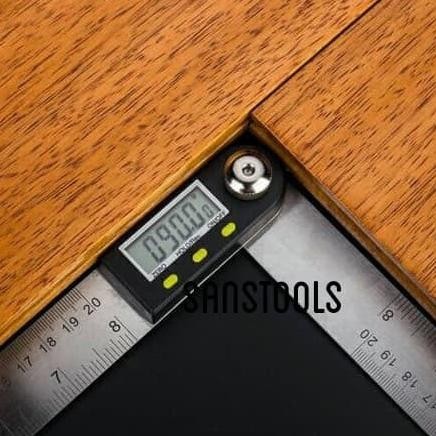 

digital protractor penggaris mistar ruller siku tukang sudut 30cm 12