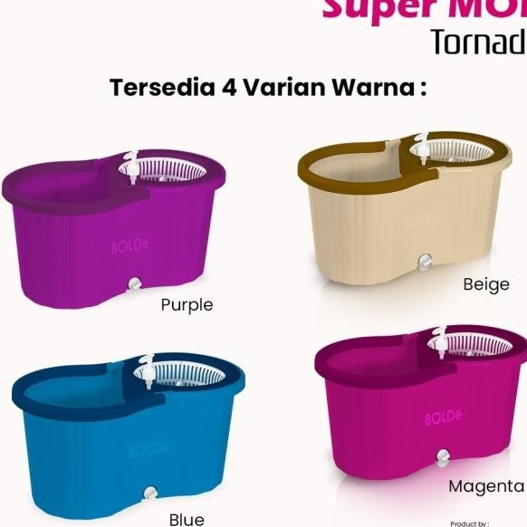 Bolde Mop Tornado Alat Pel Mop