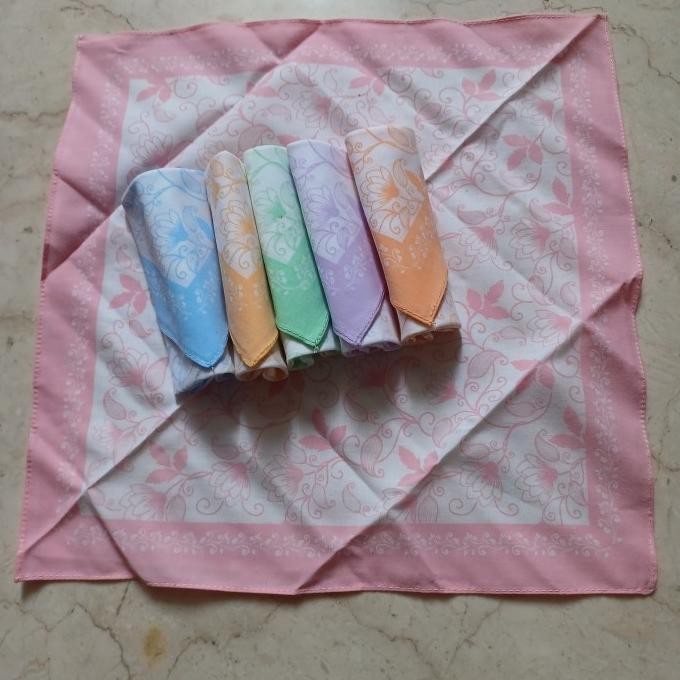 Baru Sapu Tangan Wanita Warna