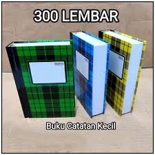 

1 Pcs Buku Oktavo 300 Lembar Cover Tebal