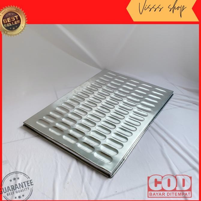

Loyang Cetakan Lidah Kucing Ukuran 40x60 Cm Bahan Aluminium Tebal 0.5 VS99
