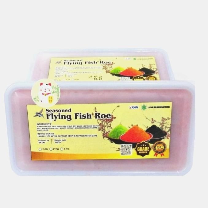 

Grosir Tobiko Telur Ikan Terbang | Caviar | Sushi 500Gr