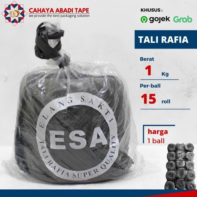 TALI RAFIA ESA 1KG PER BALL liquid