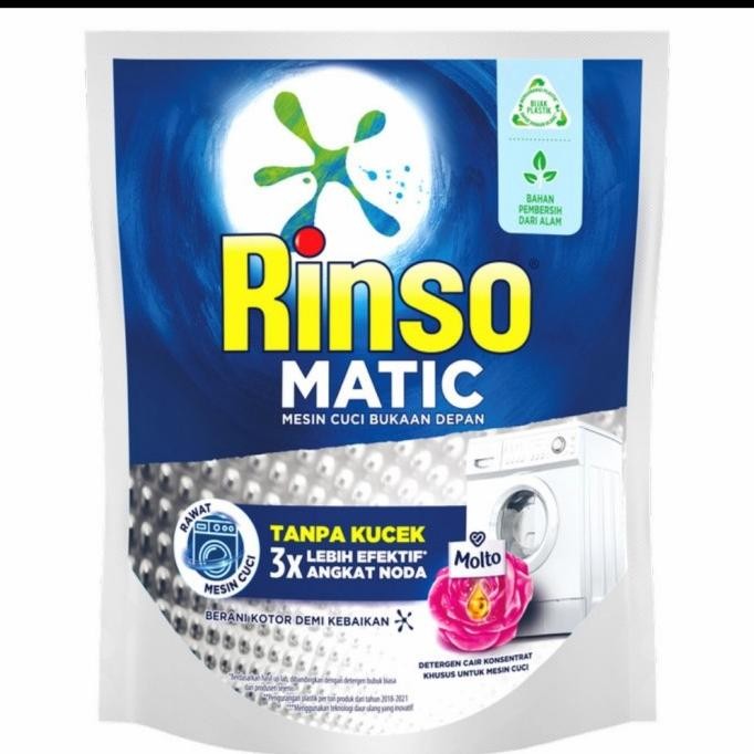 Rinso Matic Cair Bukaan Depan 1,45 L / liquid detergent front load YS