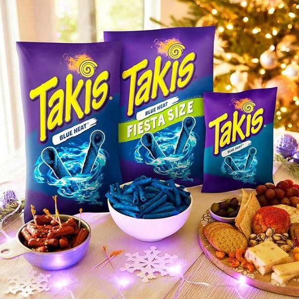 

HJ Takis Rolled Cheese Fuego Pops Peanuts Popcorns Blue Heat Original USA
