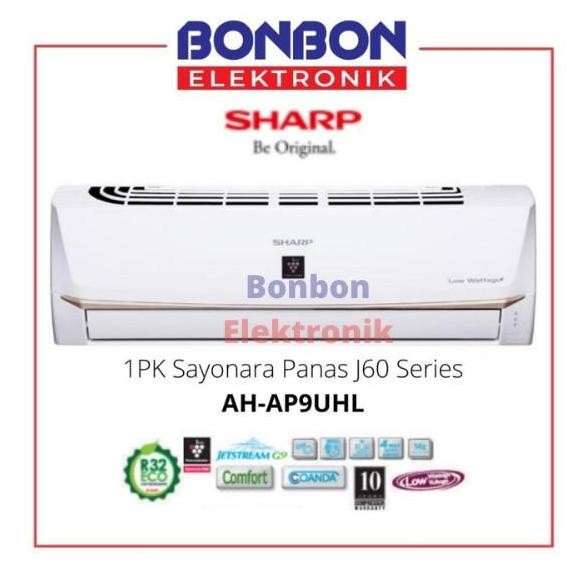 Grosir Sharp Ac 1Pk Plasmacluster Low Watt Ah-Ap9Uhl / 1 Pk Ahap9Uhl