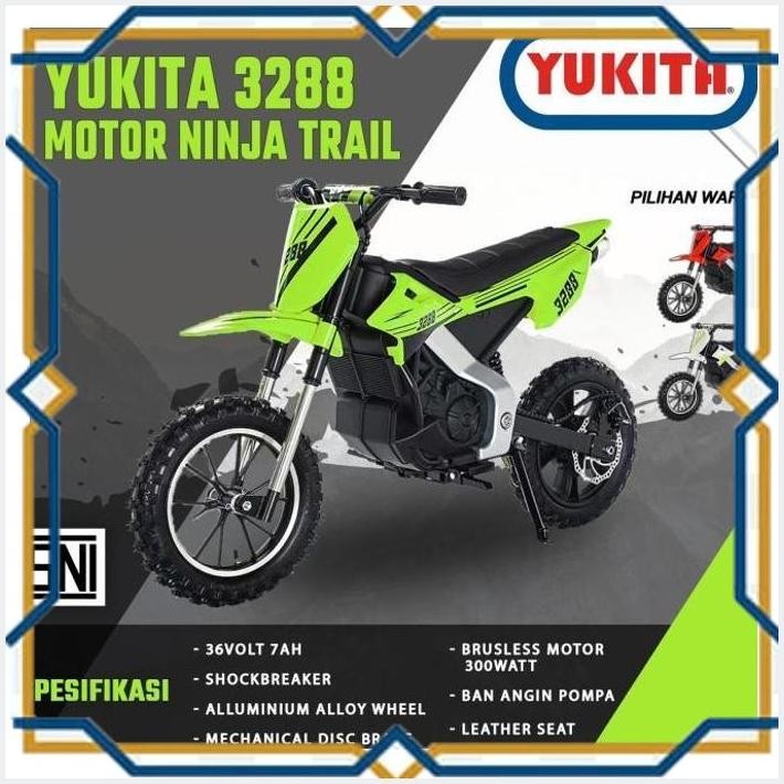 [EUR] MOTOR AKI ANAK NINJA TRAIL YUKITA 3288