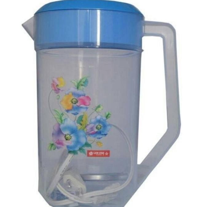 SALE TEKO LISTRIK PEMANAS AIR / TEKO LISTRIK PLASTIK 2,1L LION STAR