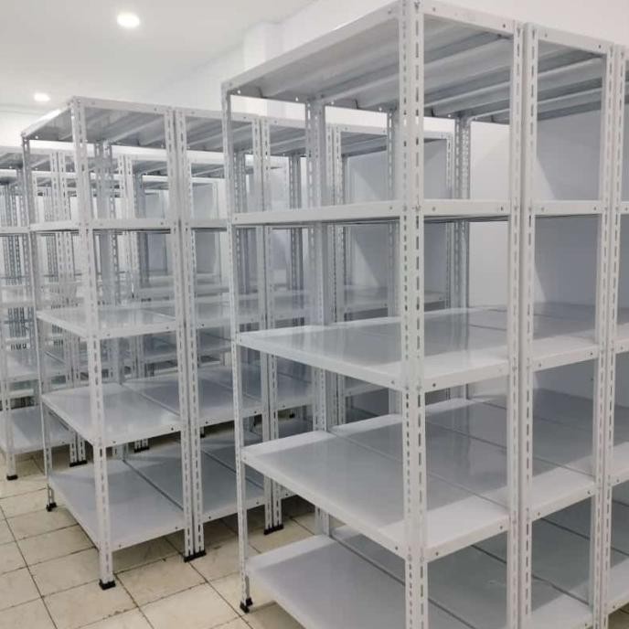 rak besi siku 5 susun 100x40x200