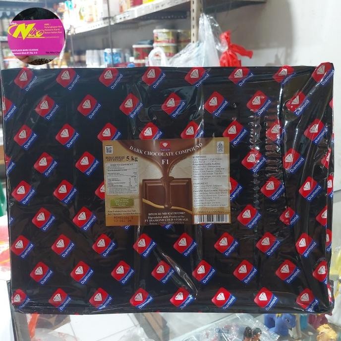 

diamond dark coklat compound f1 1kg khusus grab dan gojek (TIMBANGAN) liquid