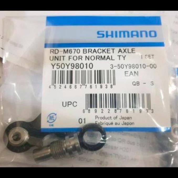 Rd Hanger Goatlink Shimano Deore M610 M615 M6000 M670 M675 M7000 Original Dan Terlaris