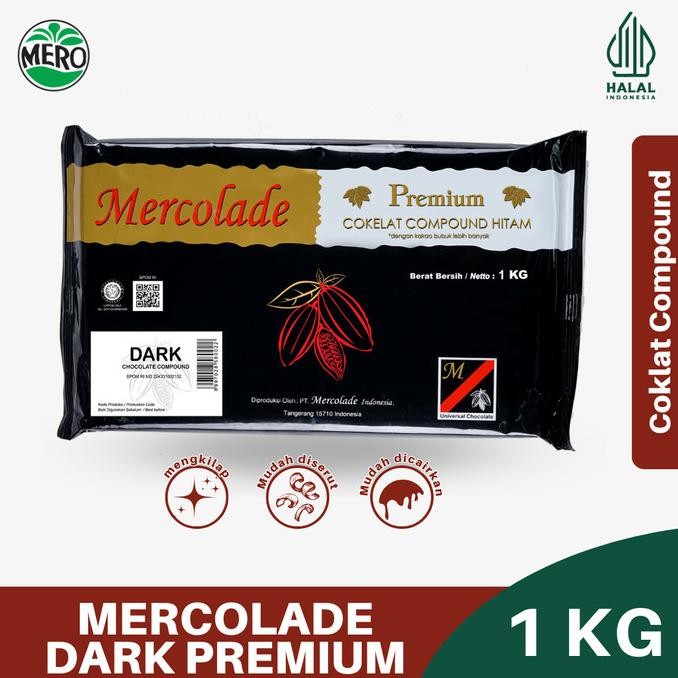 

Mercolade Premium Dark Compound 1 kg liquid