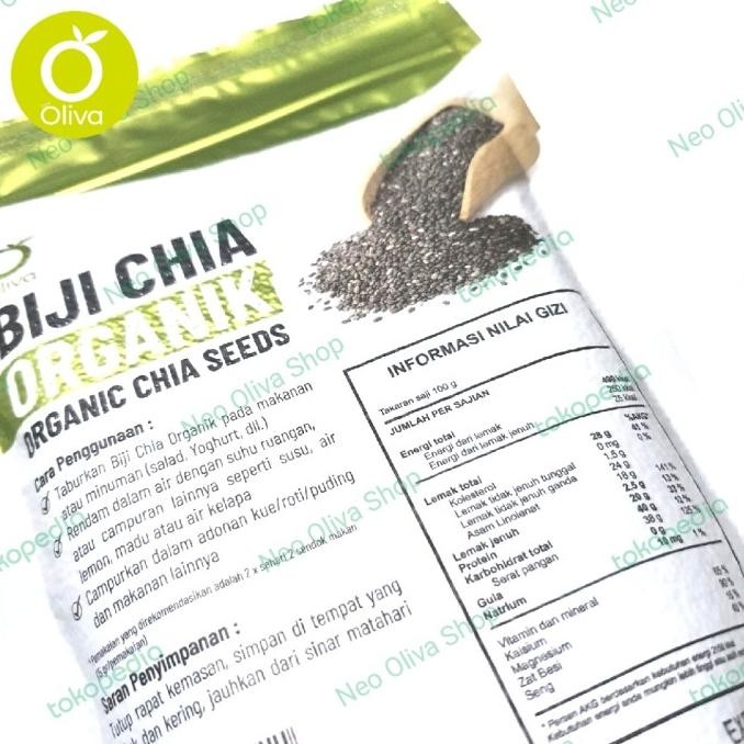 

Sale Neo Oliva Organic Chia Seed 250Gr