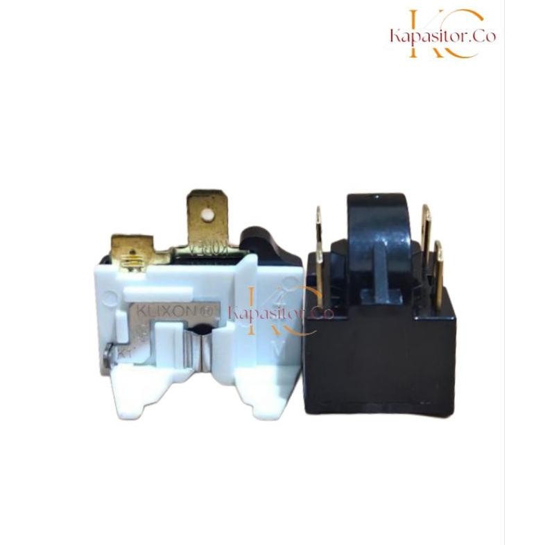 ptc relay overload kulkas panasonic 1 2 3 4 pintu 1/3 pk 1/4 pk 1/5 pk 1/6 pk 1/8 pk 1pin 2pin 3pin 