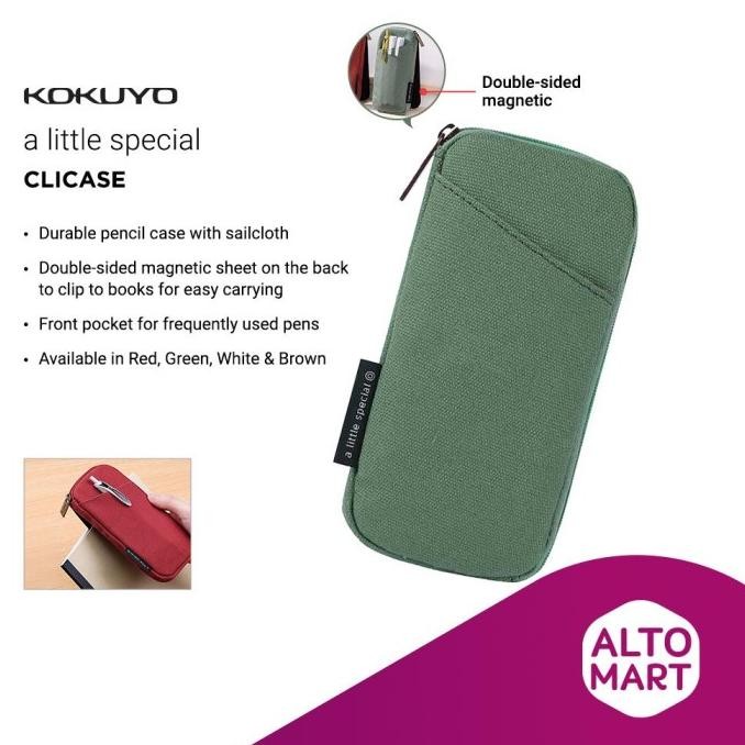 

KOKUYO CLICASE Clip on Retro Pencil Case Tempat Pensil liquid