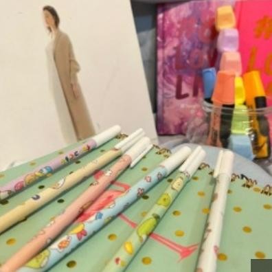 

Pulpen Pena Bisa Di Hapus Karakter Animal Lucu / Erasable Pen Gel Hewan Ajaib Alat Tulis Sekolah