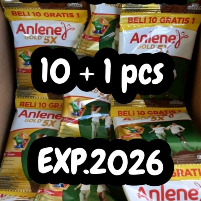 

Anlene Actifit Renceng Isi 10 Free 1 Susu Bubuk Tulang& Sendi Best Seller